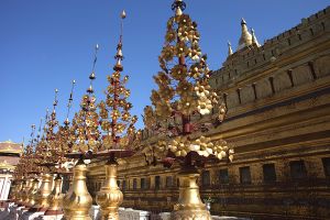 Shwezigon Zedi Temple  Bagan